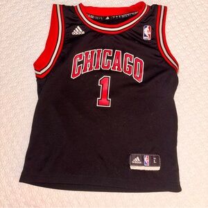 NBA Chicago Bulls Rose #1 kids basketball jersey adidas